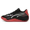 Puma All-Pro Nitro Unisex Black Red White Low Top Basketball Shoes Stylish Versatile 379079-08