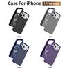 iPhone 17 Pro Max Carbon Fiber Magnetic Ring Case