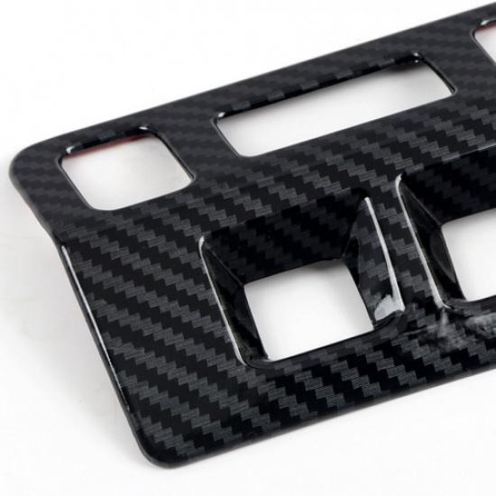 for Subaru WRX STi 2015- Carbon Fiber Interior Head Light Switch Cover Trim