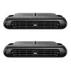 Car Seat Cooling Fan Car Rear Backrest Electric Fan 3 Speed Adjustable Headrest Cooling Air Fan Large 3000mAH Battery For Cars