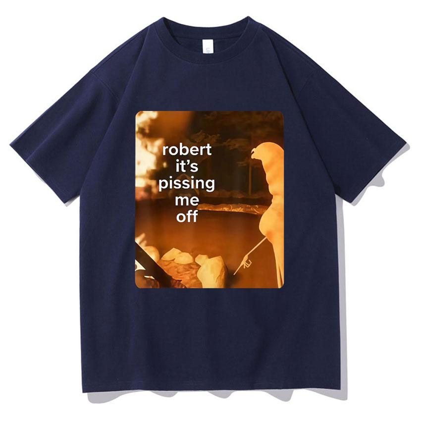 Harajuku Style Marcus The Worm Robert Meme Tshirt Men Women Pop Graphics Fashion Cotton Crewneck Oversized Short Sleeve Clothes