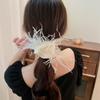Intestine Hair Ring Feather Hair Rope Satin Hair Ring Korean Style Scrunchies Female Hair Ties