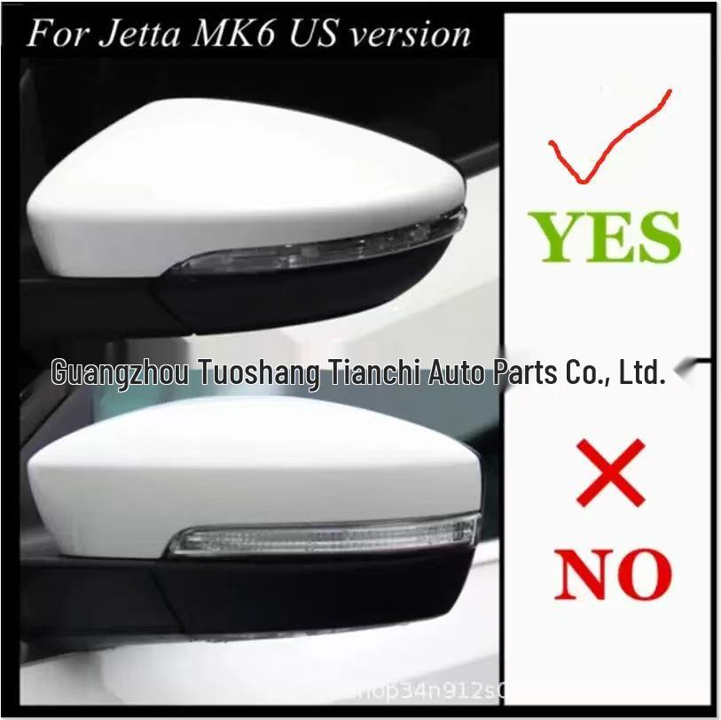 Modifizierte Rückspiegelabdeckung für VW Jetta MK6, Passat B7, Scirocco und CC.