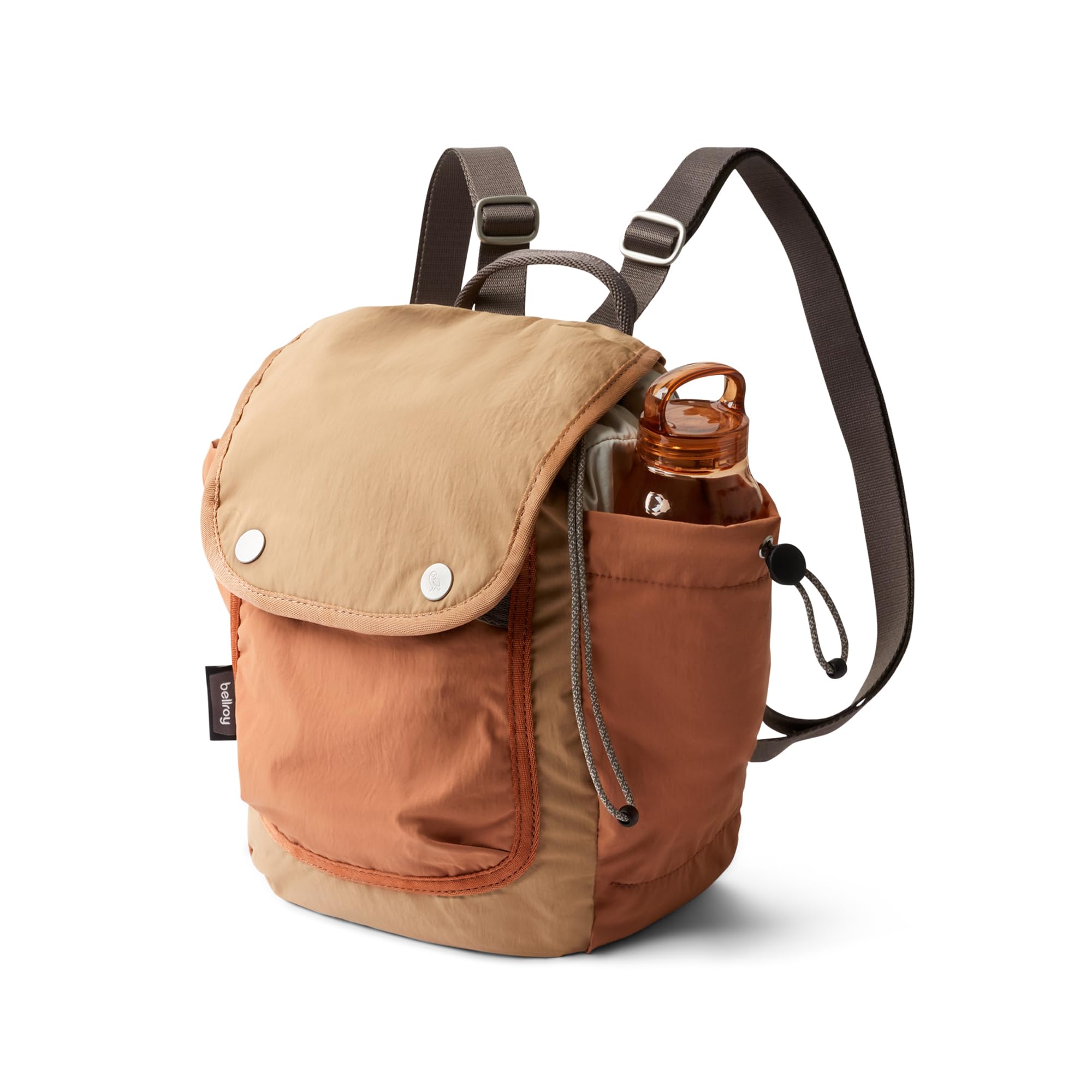 

Bellroy Cinch Minipack, 9L Lightweight Backpack with Storage Pocket and Adjustable Shoulder Straps - SandDune
