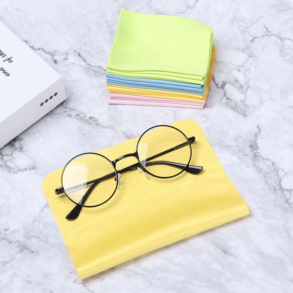 iPad Screens Easy Washing Eyeglasses Wipes Cleaning Cloths Chamois Glasses Cleaner Microfibre Fiber