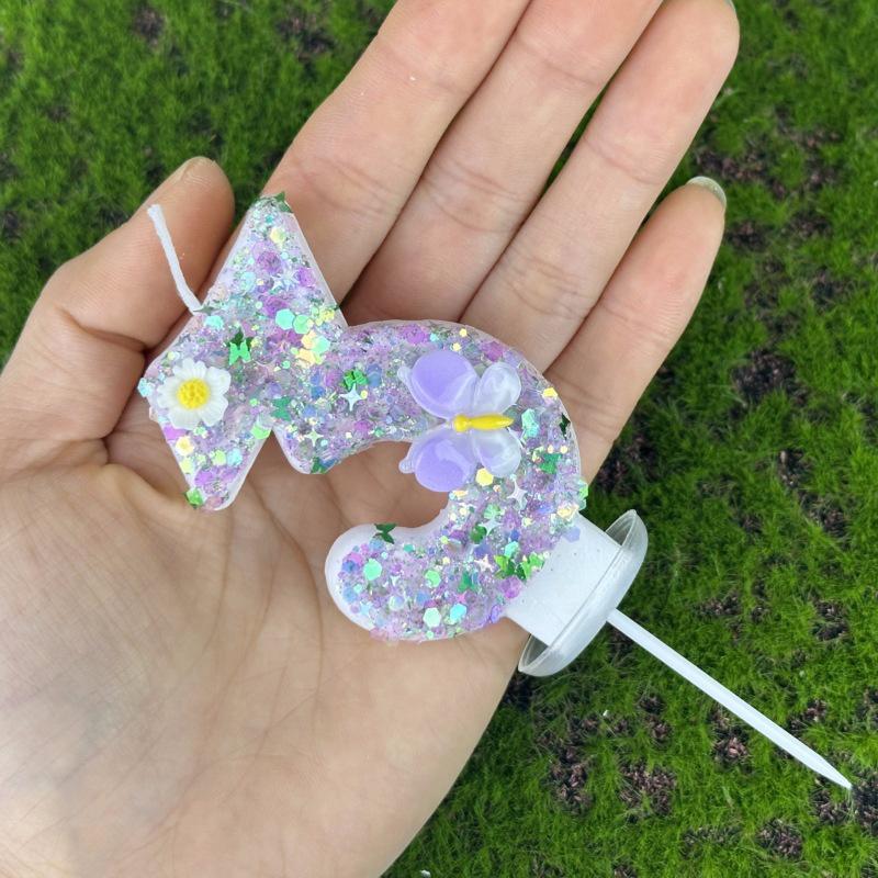 1PC 10 Durable Number Candles Reusable Custom Age Candles for Cakes Food-Safe Plastic Material 7.5x4cm