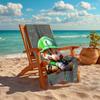 1Pc Luigi'S Adventure Quest Beach Towel, Quick Dry, Multi-Use for Beach Pool Gym Yoga Home Travel, Christmas, Halloween, Xmas Gift S929274