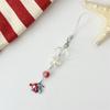 Cute Clownfish Starfish Wind Chimes Phone Lanyard Strap Keyring Pendant Anti Lost Phone Chain Bag Ornament Cell Phone Charm Gift
