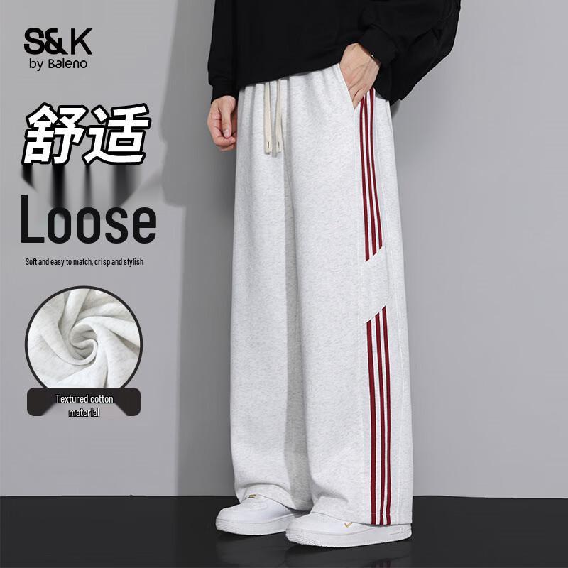 

Baleno S&K Men s Loose Straight Leg Casual Sport Pants 3XL