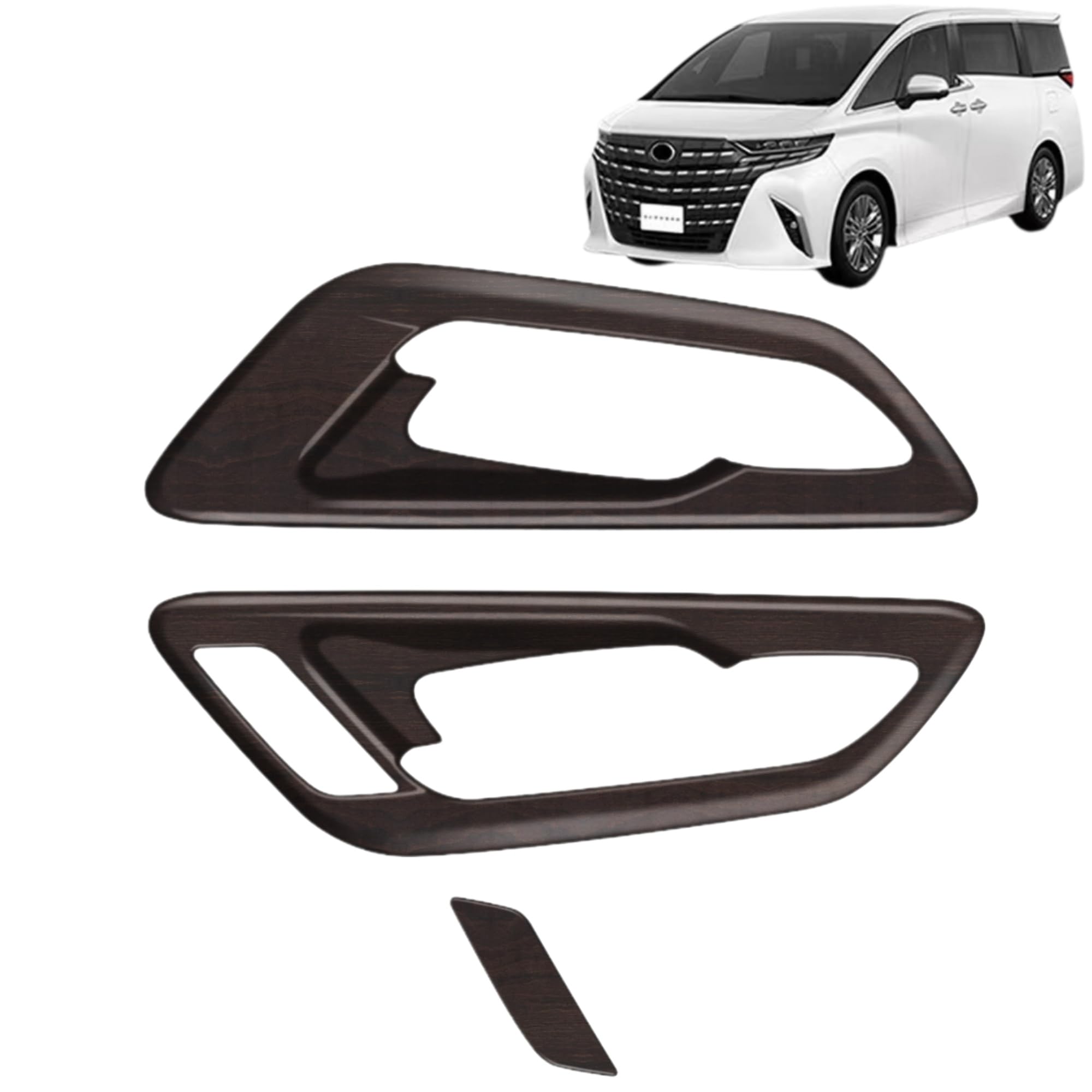 

Dodox DIY Compatible New Alphard 40 Series Vellfire 40 Series Custom Accessory Parts Inner ABS коричневый