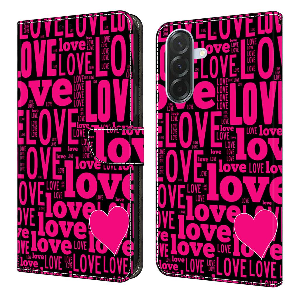 For Samsung Galaxy A56 5G/A36 5G Wallet Case Pattern Printing PU Leather Flip Stand Phone Cover