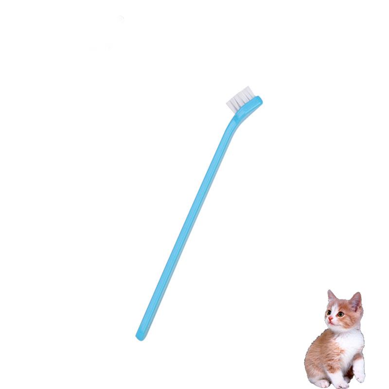 

Товары для питомцев Односторонняя зубная щетка для кошек и собак Средства для чистки полости рта питомцев StyleE