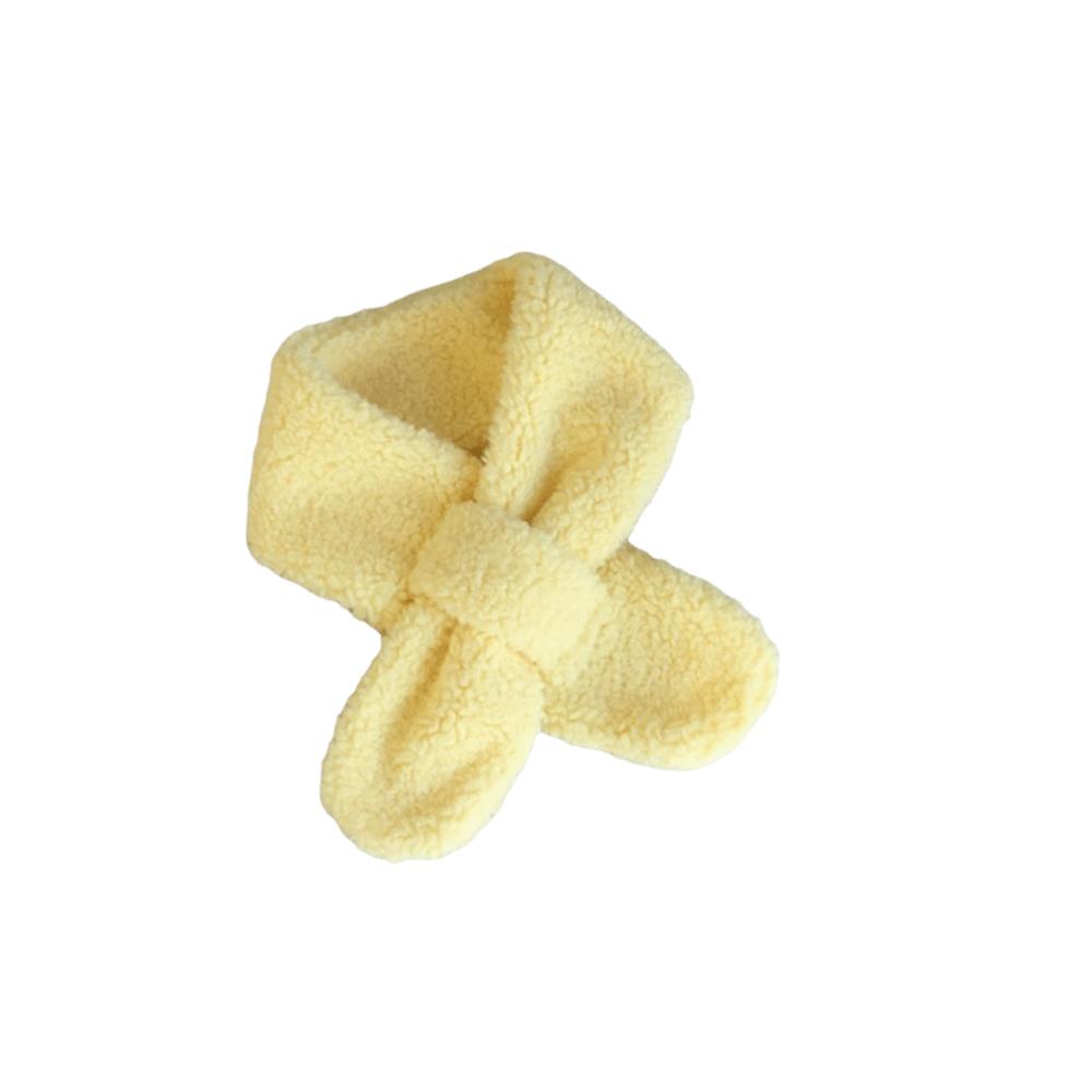 Fashion Warm Kids Winter Scarf Thick Lamb Fleece Scarf Cute Soft Children Shawl Baby Boys Girls