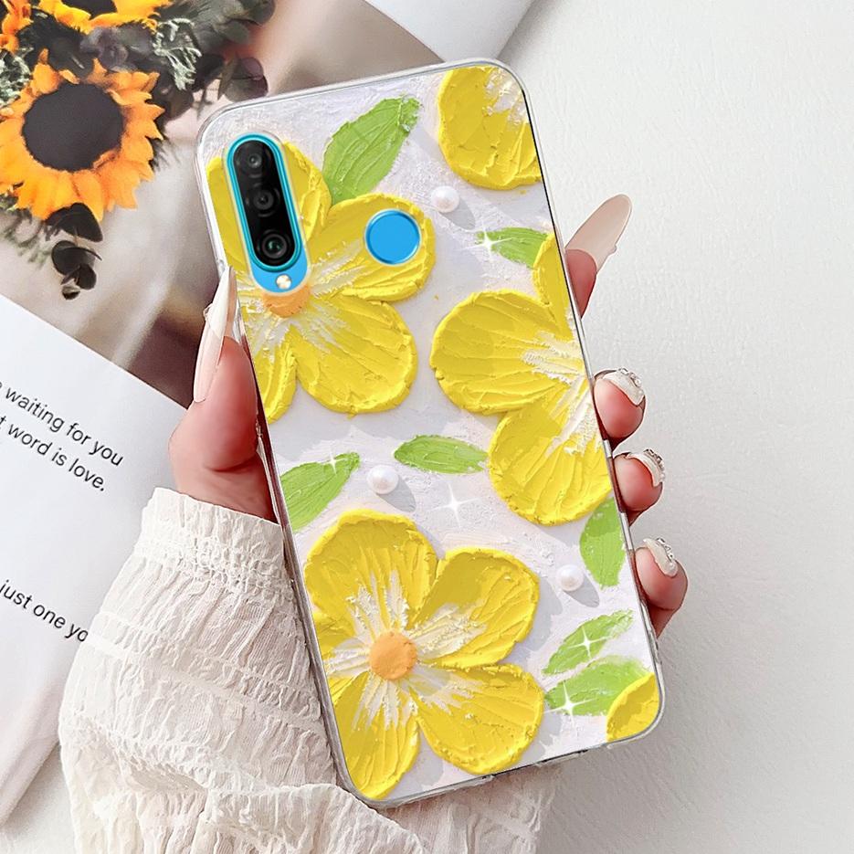 For Huawei P30 Lite Case Cool Dragon Pattern Cover Clear Silicone Soft Slim Phone Case For Huawei P30 Pro P 30 Lite P30Lite Bags
