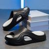 Summertime Mens Slide Shoes Eva Soft Plush Comfort Slides Indoor Outside Sandal Shoes Beach Men Daily Wear Shoes Garden Shoes Male House Slide Shoes