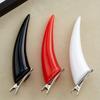 2PCS Dark Gothic Devil Horn Edge Plier Hair Halloween Costume Cartoon Black Hair Accessories Hair Clips Casual