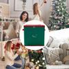Caixa Organizadora para Enfeites de Natal Armazena Até 64 Bolas de Enfeites de Natal Decorações de Feriado Acessórios Organizador de Armazenamento