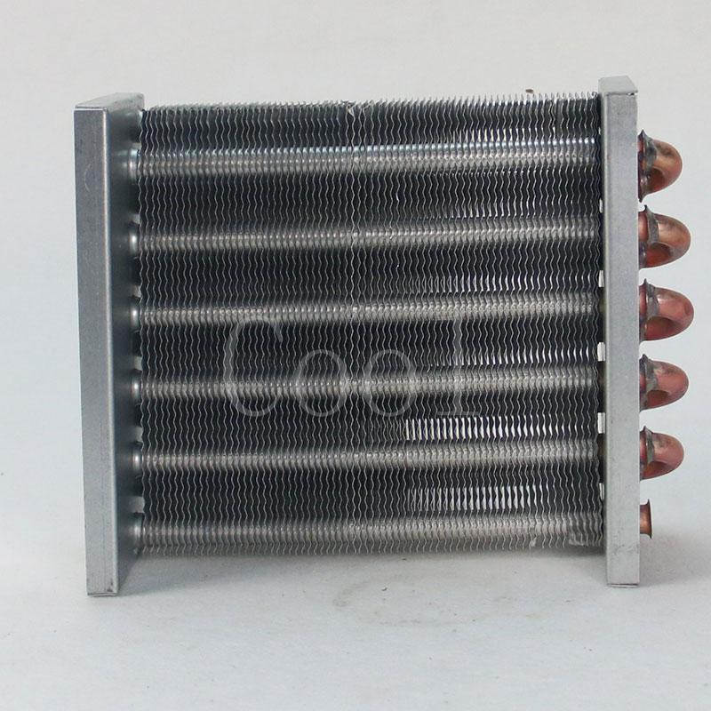 430*45*200mm Small Condenser Water-cooled Radiator Heat Exchanger Copper Tube Aluminum Fin Air-cooled Radiator Support
