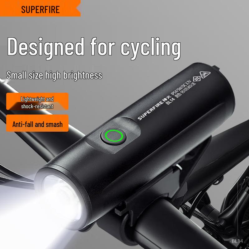 SupFire Rechargeable Bicycle Front Light Flashlight