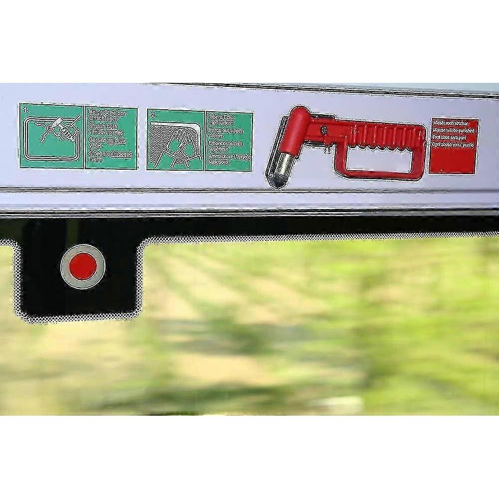 Heavy Duty Emergency Hammer For Windows - Bus/coach/hgv/car Emergency Escape From Windows - Break Gl-Yvan