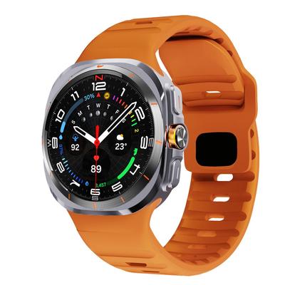 Sport Silikon Für Samsung Galaxy Watch 7 Ultra Armband 47mm Zubehör correa Armband Für Samsung Galaxy Watch ultra Band 47 mm