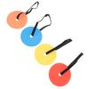 Soccer Goal Target Discs TPE Adjustable Length Enhance Accuracy Reactive Agility Targets Training Discs for Hockey Soccer Baseball
