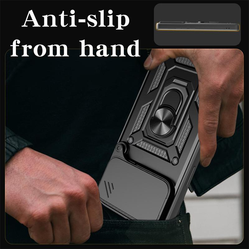 Armor Funda For iPhone 17 Pro Max Case Car Magnetic Holder Ring Case For iPhone17 Pro Air 17Pro Max Camera Lens Protection Cover