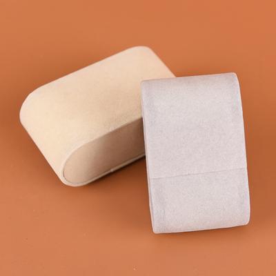 1 Stück Elfenbein/Creme Wildleder Uhrenkissen Uhrenkissen für Case Box Display