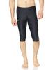Track Field Racing Tights Comfortable and Snug Black with Green Size S Size & (Semi-Long), Fit, U2MB0014, Gecko, (Japan S)