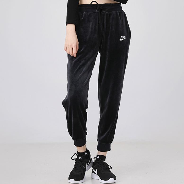 Nike Casual Fitness Running Tapered Pants Women Bottoms Black DD7106-010