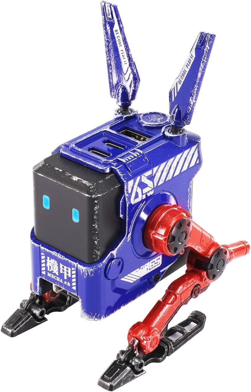 

GravaStar ALPHA65 PD 65W Быстрая и PPS Стандартная Одновременная Совместимая с Windows iPad Android PSE Потертый Синий Зарядное устройство, Зарядное устройство, USB-C2 синий