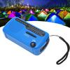 Hand Crank Solar Radio AM FM SW1 SW2 Camping LED Flashlight Multiband Camping Emergency Radio for Outdoor