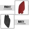 ACROPIX Car Front Right Bumper Tow Hook Eye Cap Cover Replacement Compatible with Volvo S60 Red 1pc