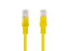 Patchcord Lanberg UTP Kat.6 2m Żółty