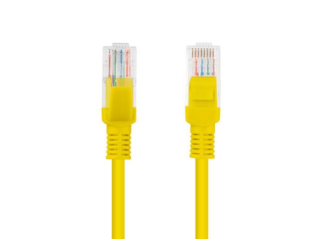 Patchcord Lanberg UTP Kat.6 2m Żółty