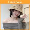 Boho Straw Hat Women Summer Breathable Sunshade Floppy Hat For Beach And Travel