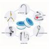 3/10Rolls 5M PTFE Water Pipe, Oil-free Sealing, Fitting Thread Seal Tape White Pipe Thread Seal Raw Material Tape Home Essential