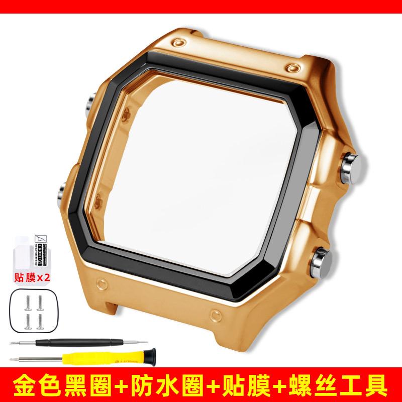 Upgrade All Metal Case Fashion For Casio AE1200 Mod Kit Modified 3299 AE-1200 Bezel Strap Stainless Steel Watch Band Accessories