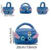 Stitch Make-up Tasche Box Kapazität Kosmetik Aufbewahrungstasche Reise Tragbar Reißverschluss