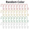 200 Pcs Colorful Christmas Ornament Hooks 50 Sets Xmas Tree Ball Hangers Holiday Party Decoration Accessories
