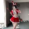 Christmas Day Costume Cosplay Cute Bunny Sexy Uniform Seductive Maid Dress Stage Performance Costume