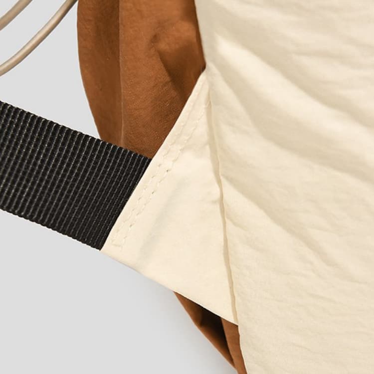 Color-blocking contrasting light backpack women