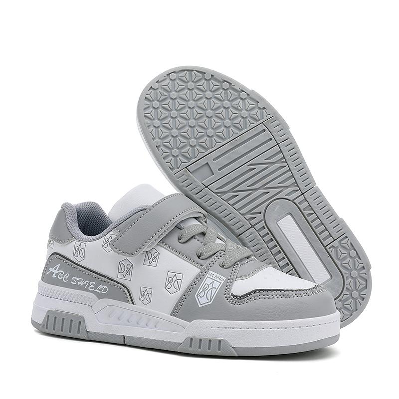 Children's Classic Fashion Versatile Velcro Thick Bottom Low Top Casual Board Shoes Outdoor Casual Sports Shoes 28-39