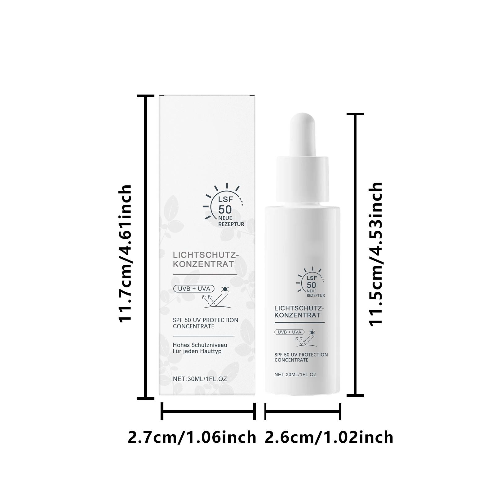 

Легкий защитный лосьон для лица и тела, увлажняющий, освежающий, с легкой текстурой и нежирный(30мл) One Size