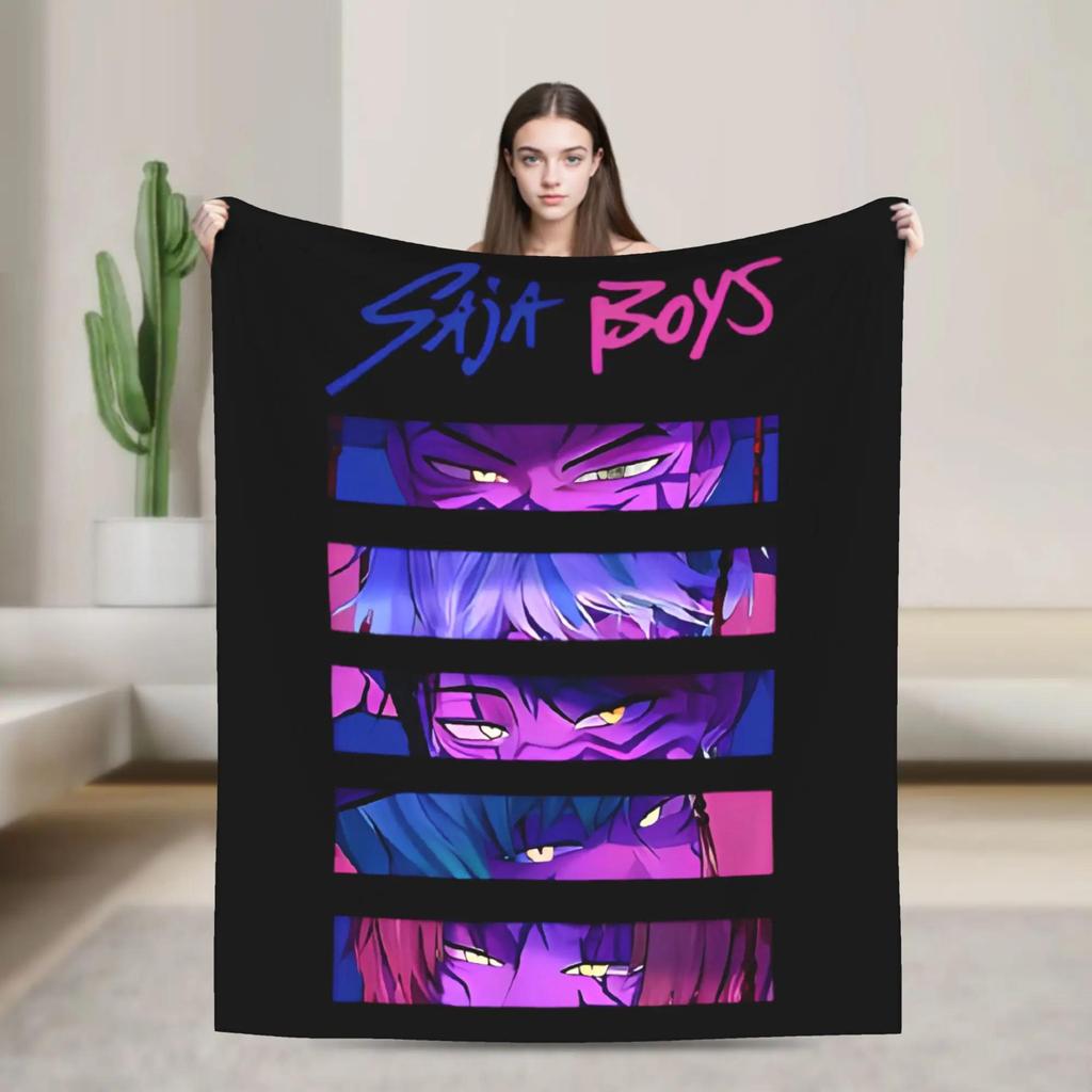 Warm Derpy Tiger and Bird KPop Inspired Throw Blanket for Couch Bed Sofa Travel Blanket Bedspread Cover