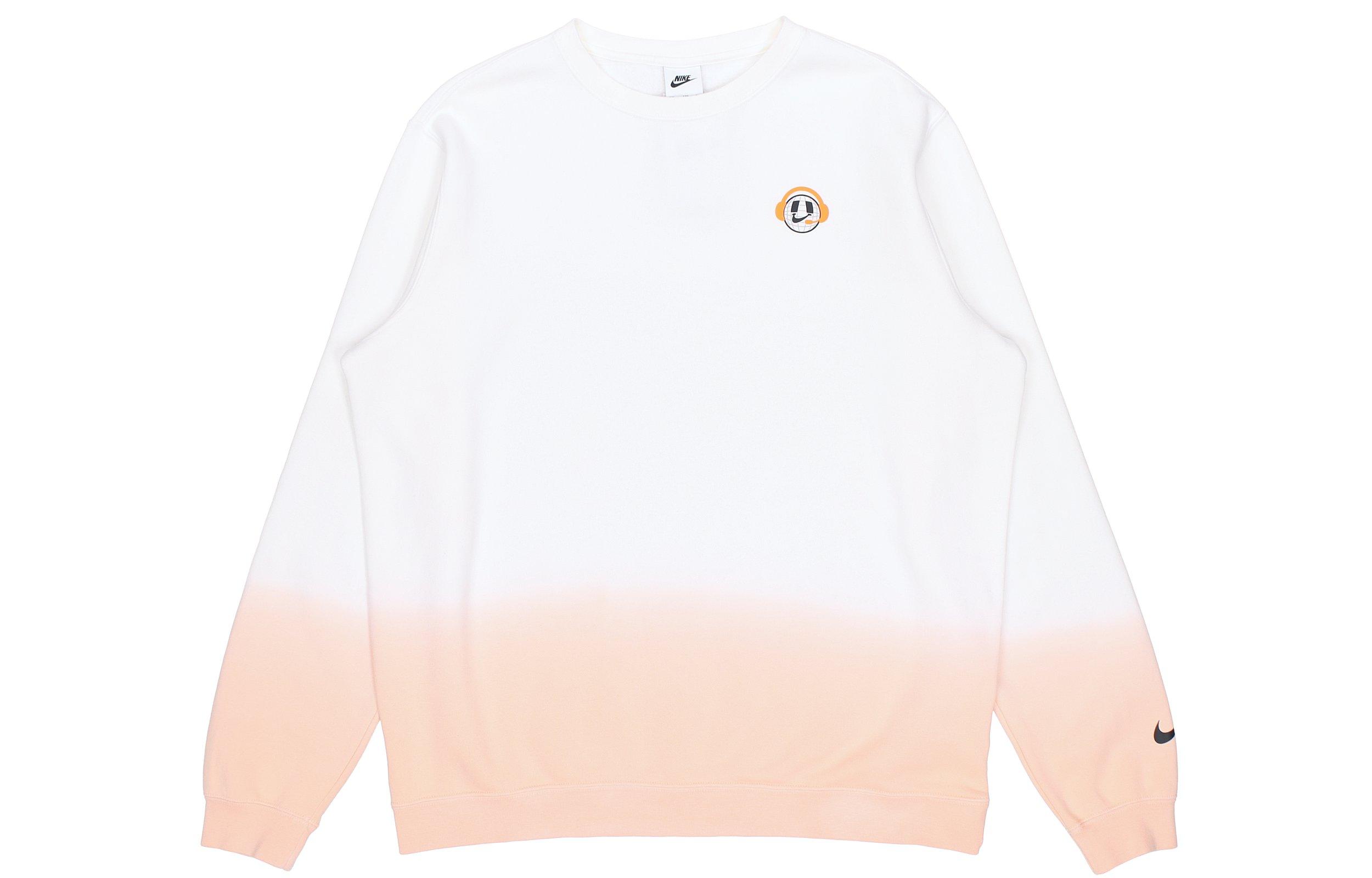 Nike Sweatshirts Men s White Crew Neck Moderate Regular DO6937-100 S