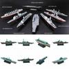 Engaging 4d Assembled Battleship Warship Model Craft For Young Military Enthusiasts