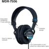 Sony MDR-7506 Stereo Headphones Over-Ear Design Professional Studio Use