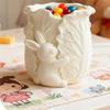 Multipurpose Silicone Mould Rabbits Cabbage Planter Accessory With Cement Jewelry Making Supplies