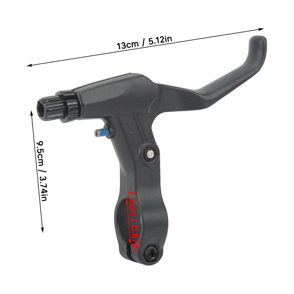 1 Pair Bicycle Brake Lever V Brake Handlebar Aluminium Alloy Bike Brake Handle for Most Bicycle